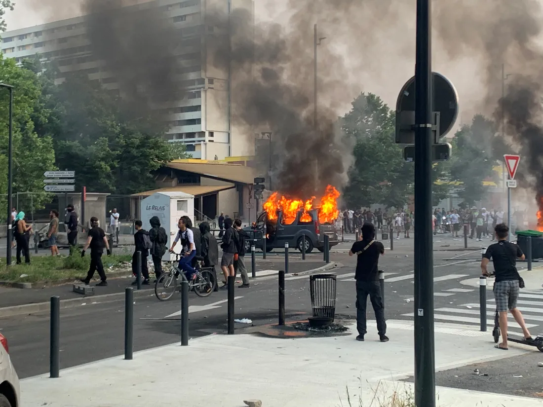 Emeutes mercredi soir au Mirail.  