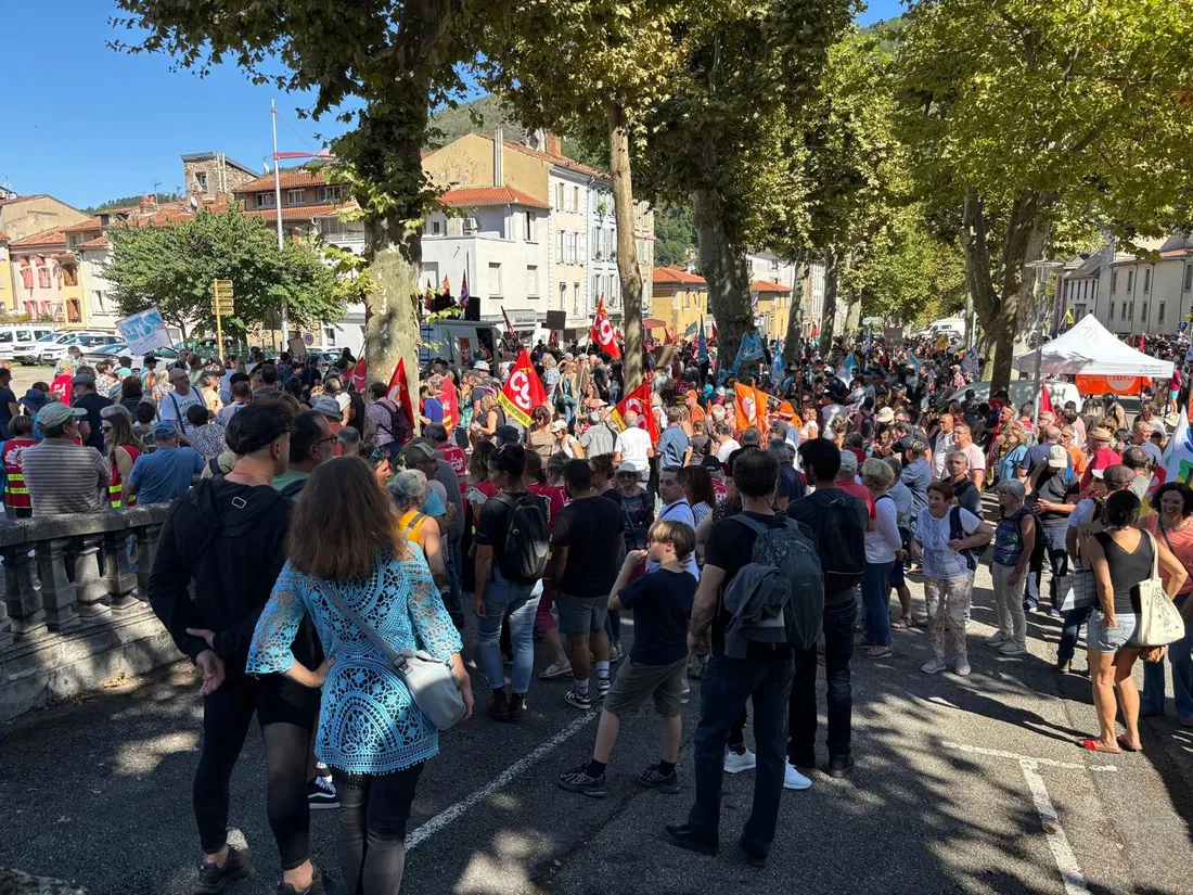 Mobilisation à Foix 