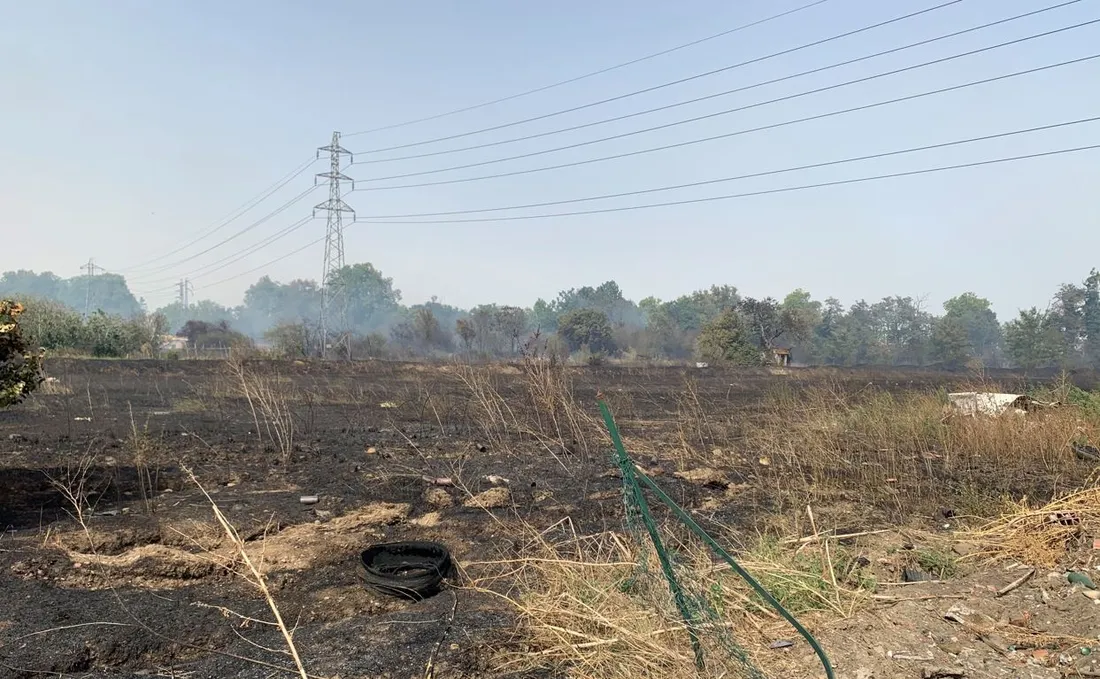 Incendie quartier Ginestous 