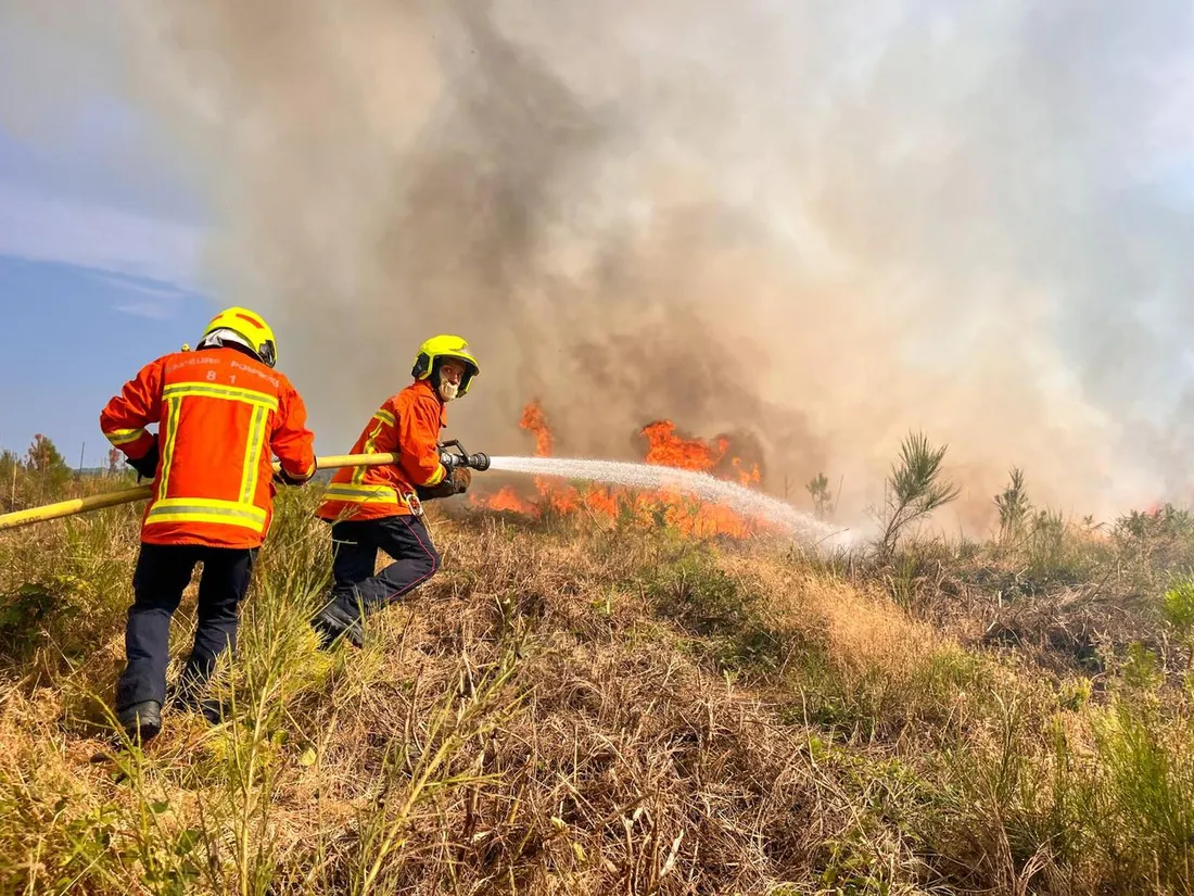 Incendie Lacabarède 12 Aout 2025