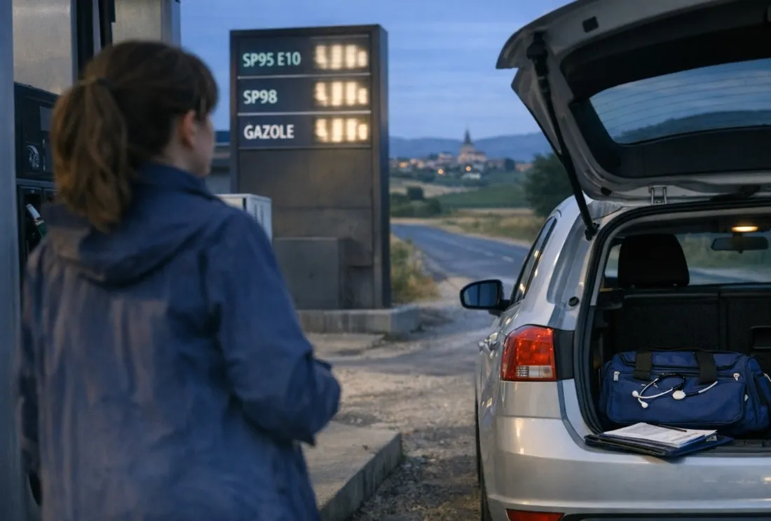 Christine est infirmière libérale près de Limoux