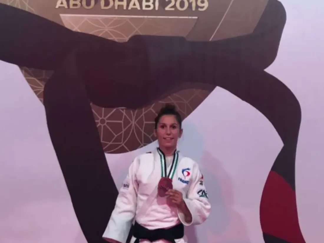 Sandra Badie, une des figures de l'équipe de France de jiu-jitsu