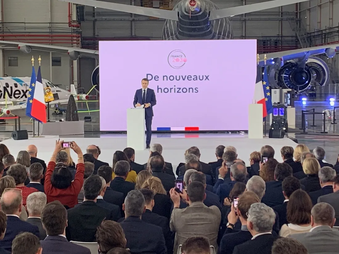 Le président s'exprimait jusqu'à 16H45 