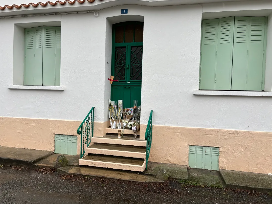 La maison de la victime. 