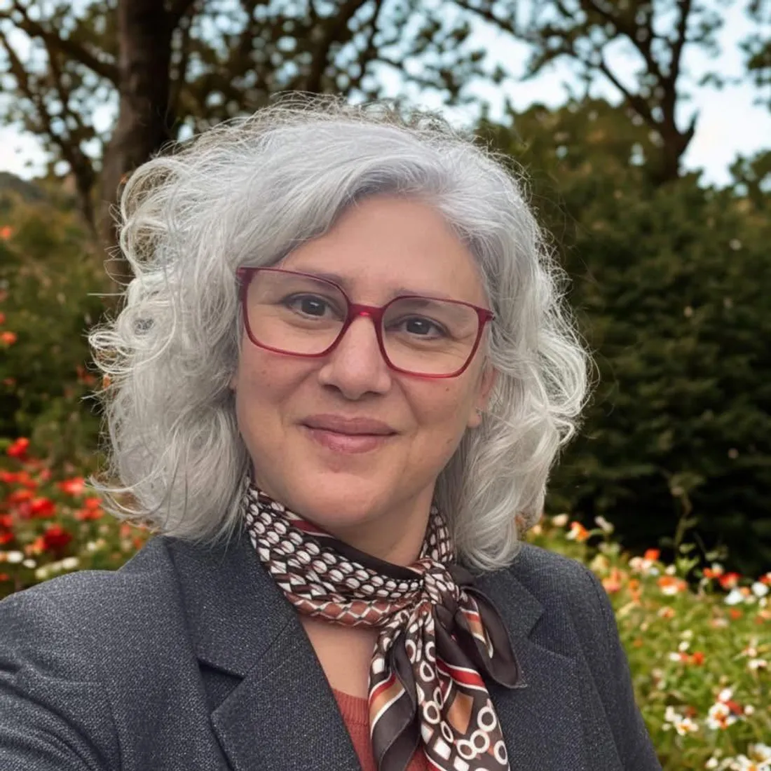 Marines Bordes, maire sortante, de la liste Foix cap 2032 