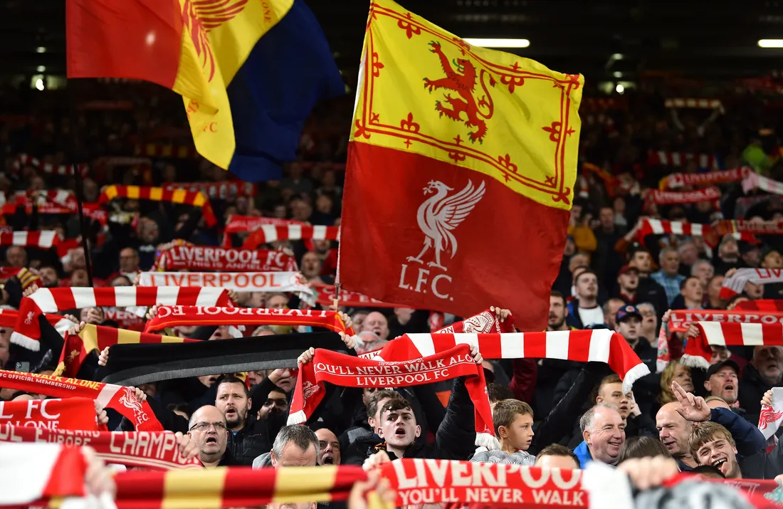 Des supporters de Liverpool