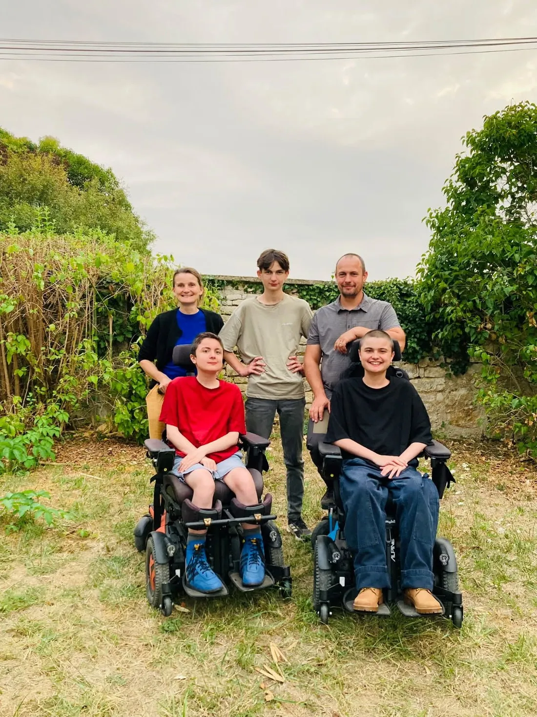 Pierre, papa de Jean et Luc, 17 et 15 ans tous deux atteints de la myopathie de Duchenne 