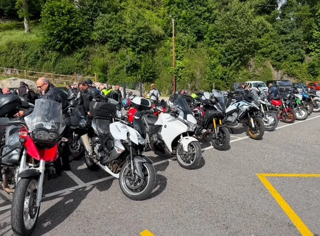 Luzenac : étape de prévention pour les motards en route vers Barcelone