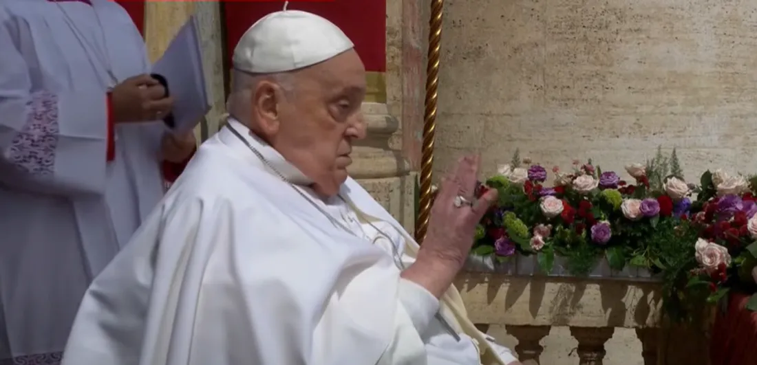 Dernière apparition du Pape François