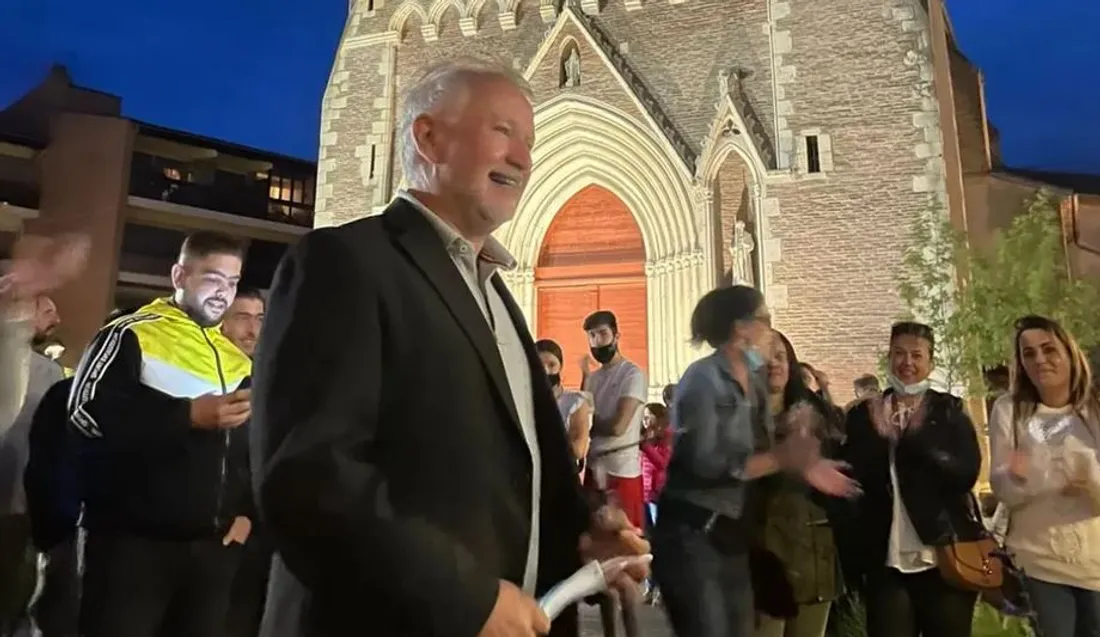 Jean-Luc Rivière lors de son élection en 2021. 