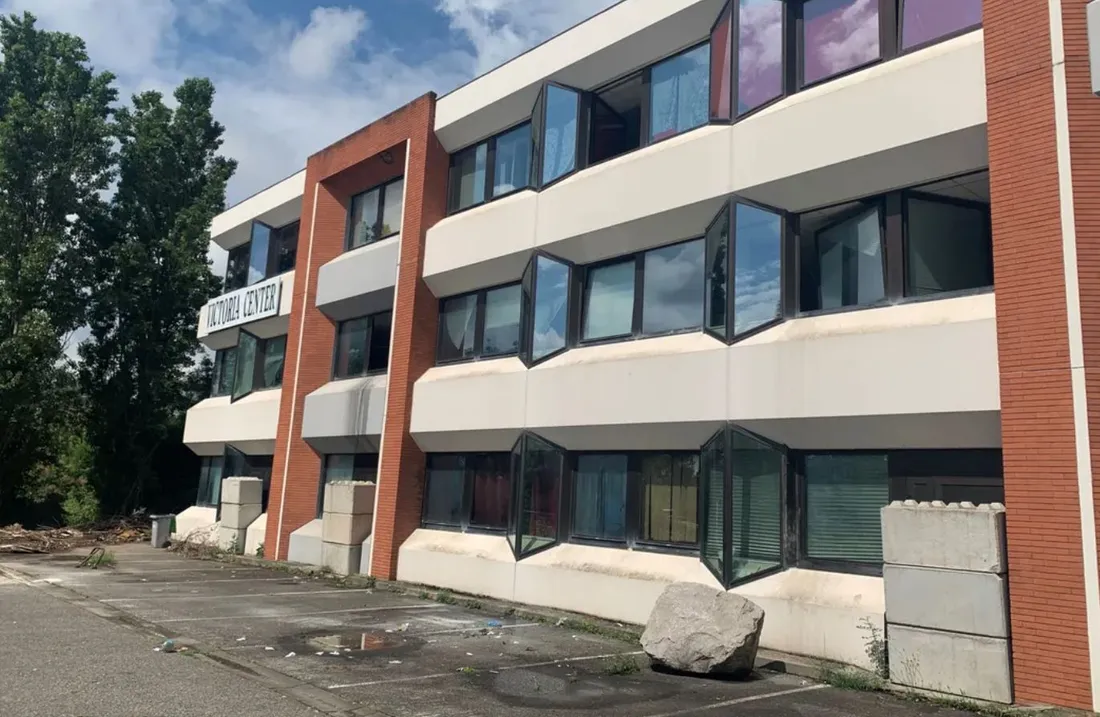 La bâtiment squatté en juin dernier. 