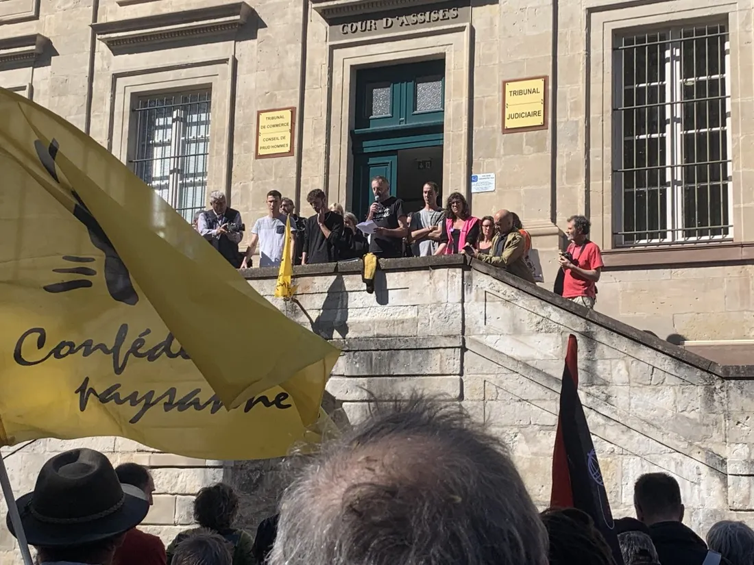 Syndicaliste Albi procès tribunal