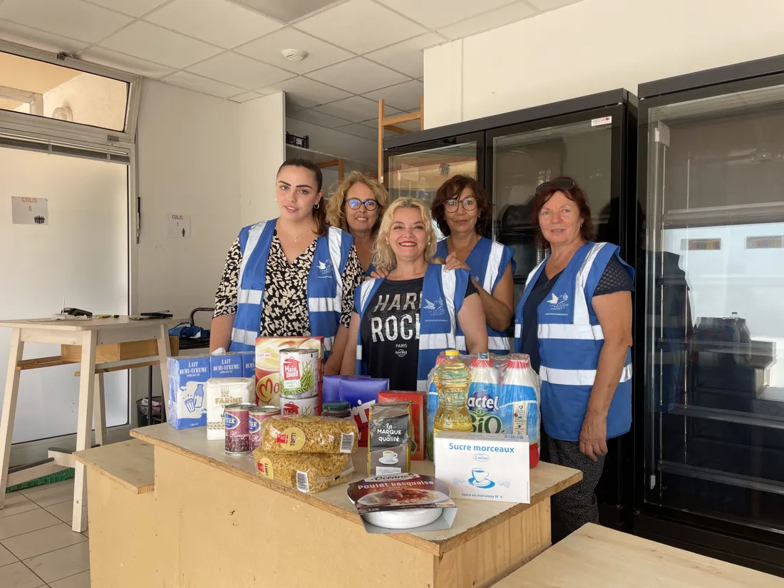 Bénévoles secours populaire Perpignan