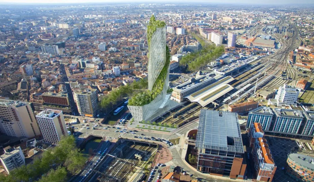 Le projet de Tour Occitanie. 