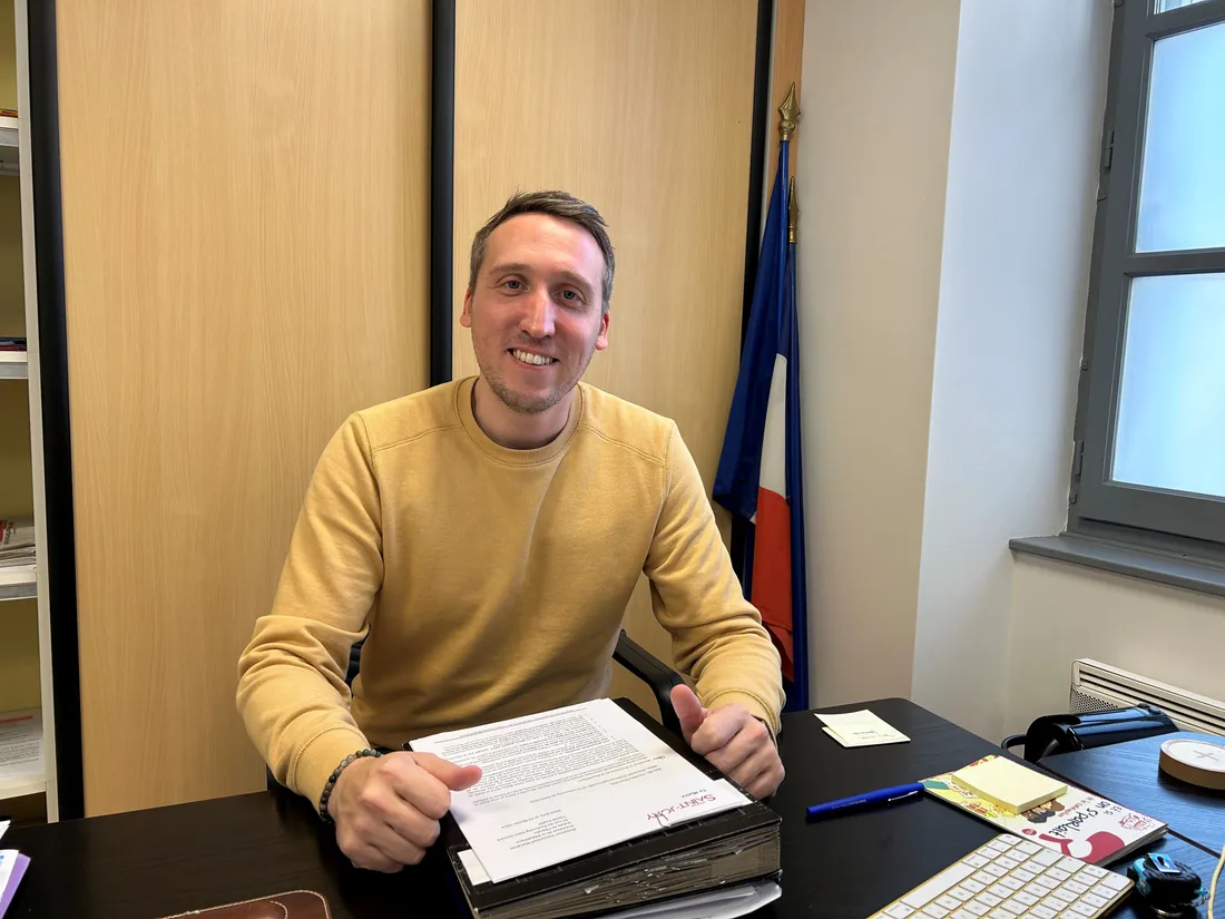 Le nouveau maire de Saint-Jory, le socialiste Victor Denouvion