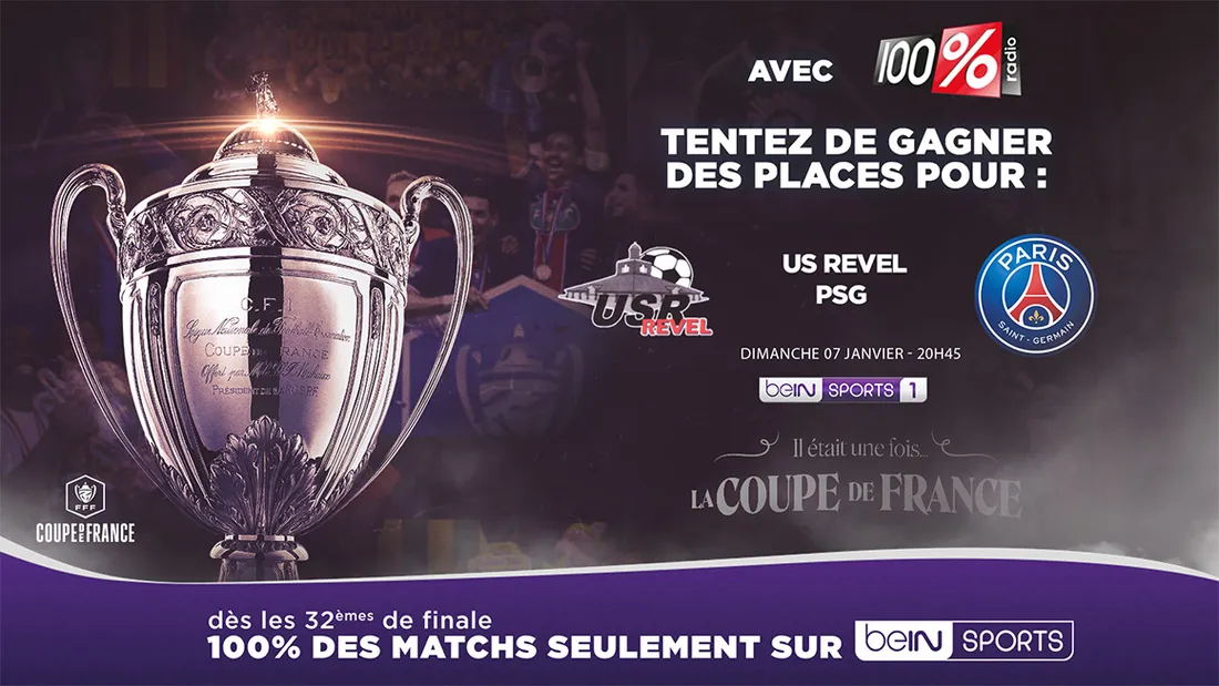 Gagnez Revel - Psg BEIN