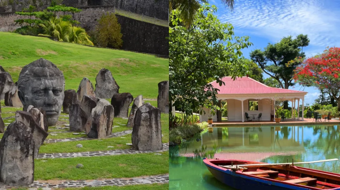 Le Fort Delgrès et Le Jardin de Valombreuse