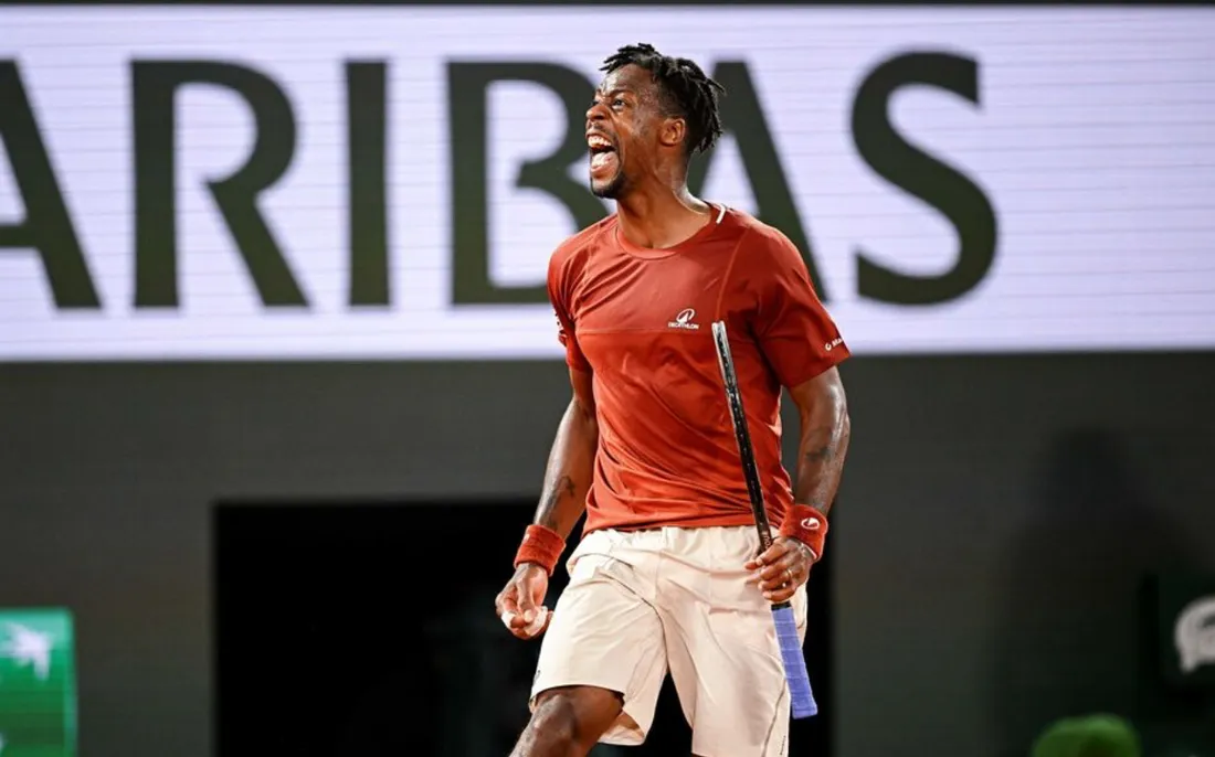 Gaël Monfils à Roland-Garros