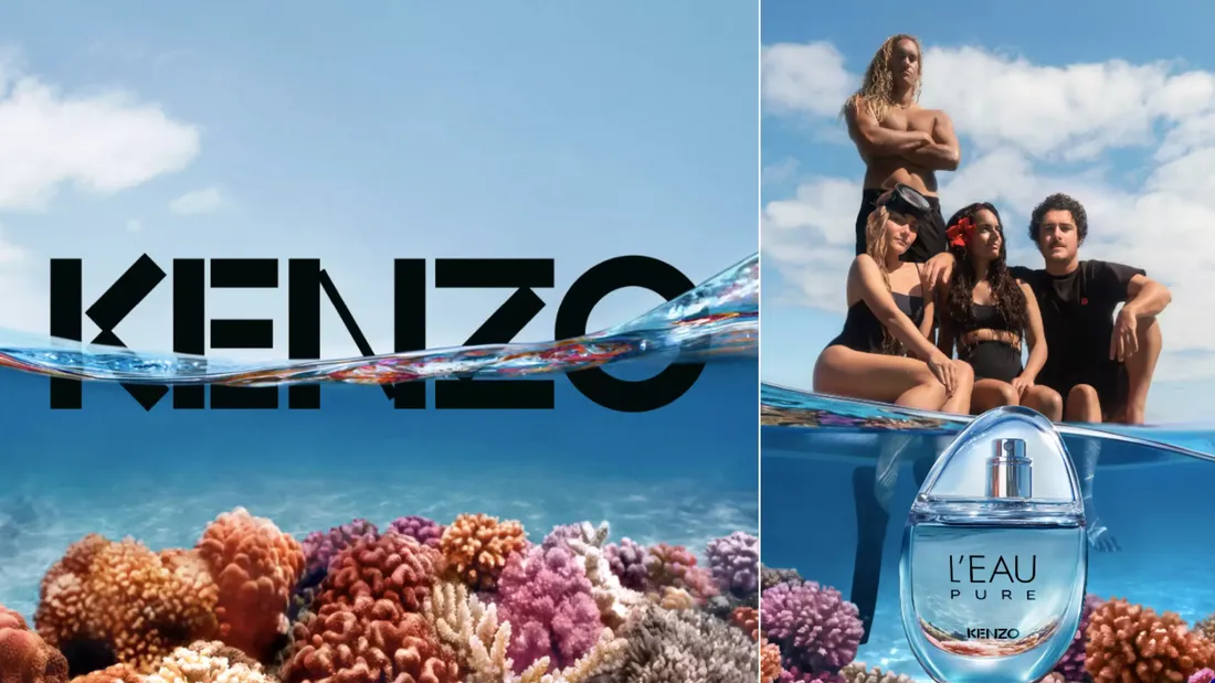 Kenzo oeuvre pour la protection des fonds marins