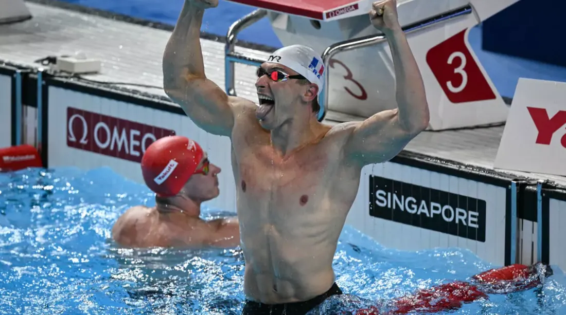 Maxime Grousset continue de gravir les échelons