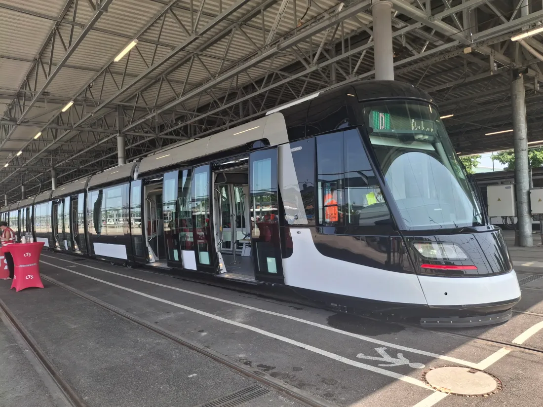 Les nouvelles rames Citadis 3 arrivent sur le réseau CTS