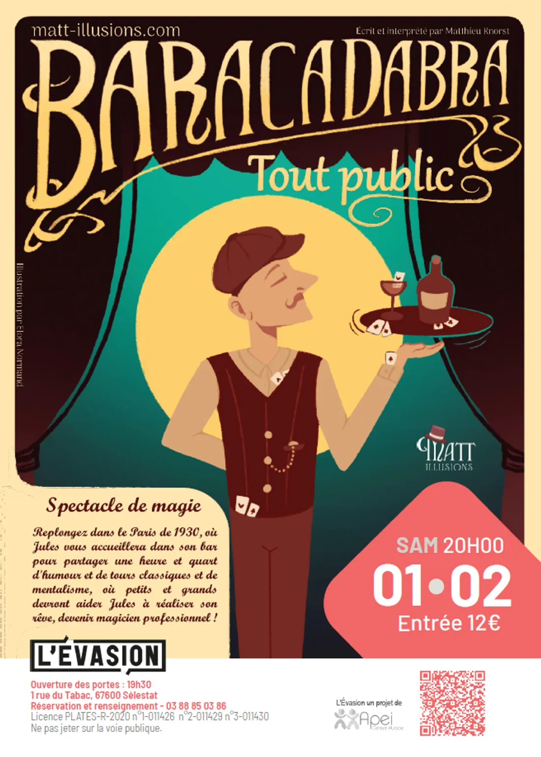 Spectacle de magie : Baracadabra