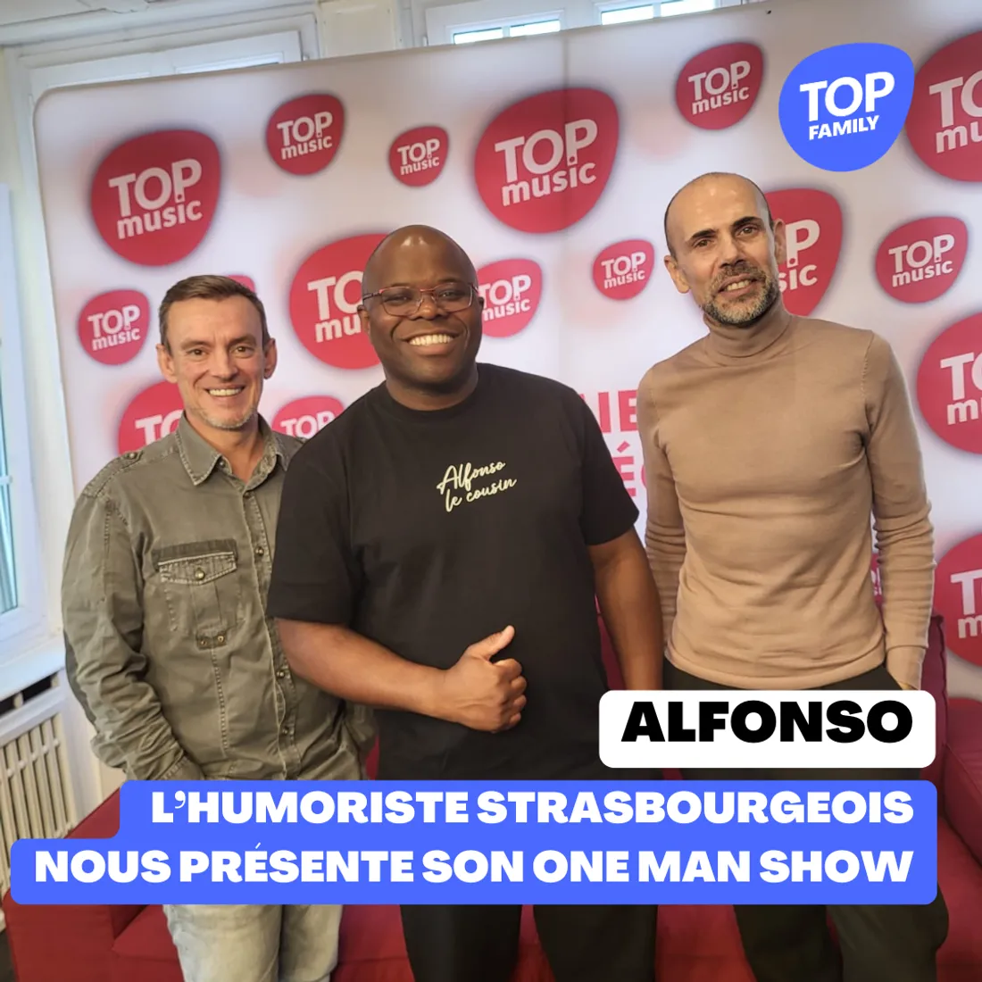 L'humoriste Strasbourgeois nous présente son One Man Show, Alfonso Le Cousin !