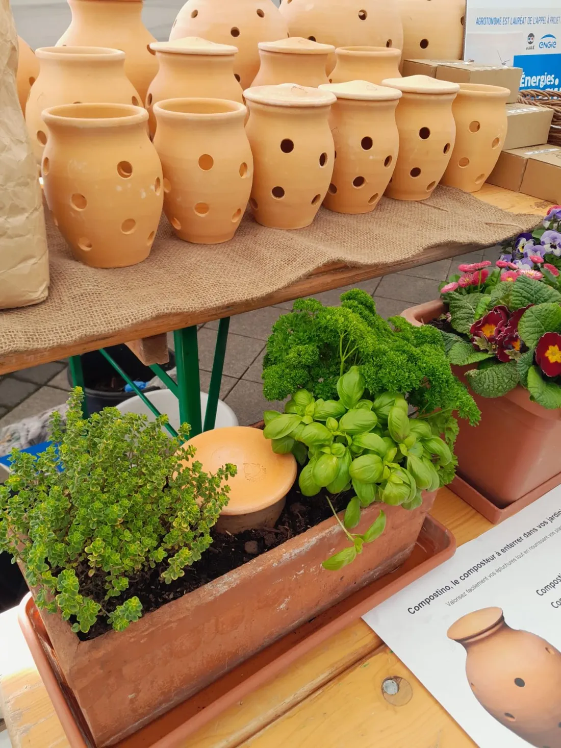 Compostino a été imaginé par un Haguenovien en association avec une poterie de Soufflenheim