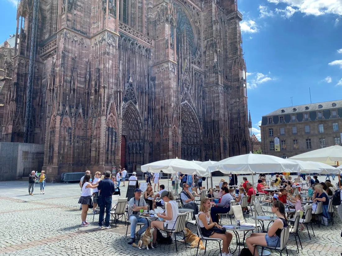 La place de la Cathédrale est la rue de Strasbourg où le prix du m² est le plus cher 