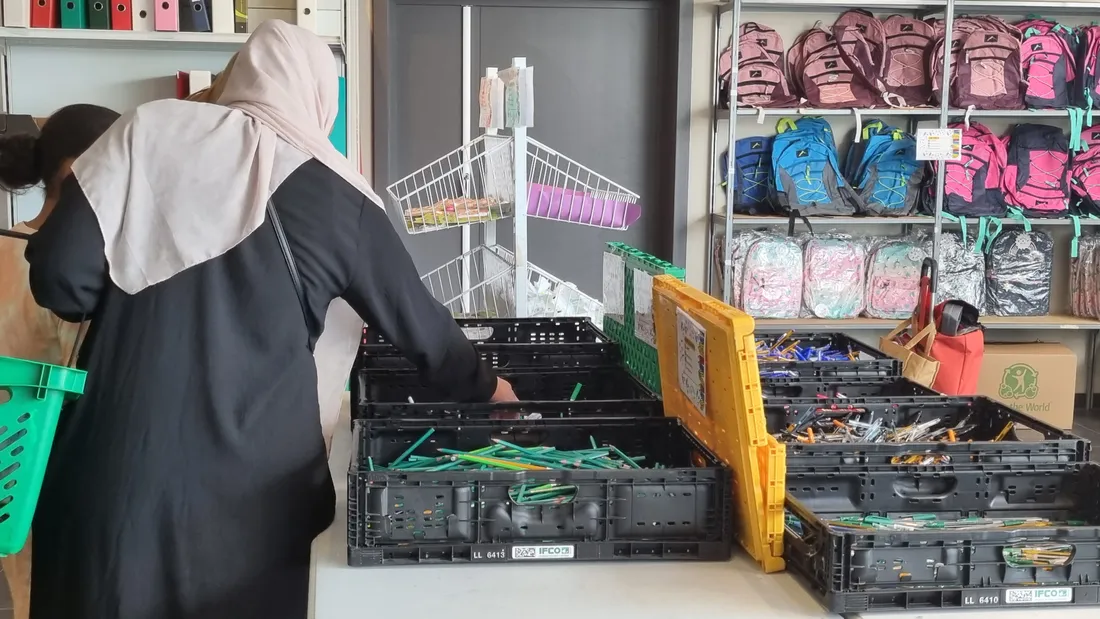 Dons de fournitures scolaires : record à Strasbourg