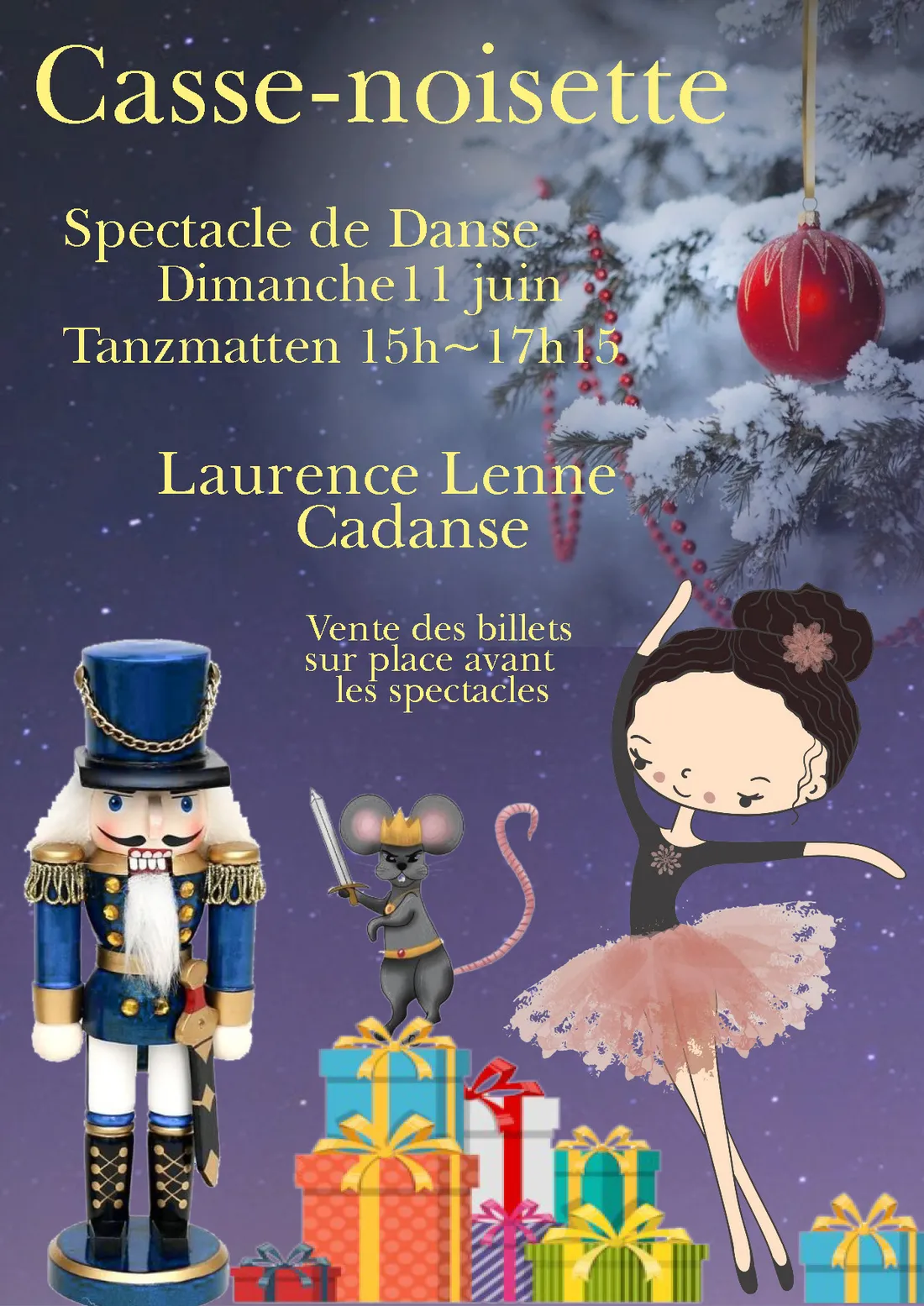 « CASSE-NOISETTE » avec Cadanse !