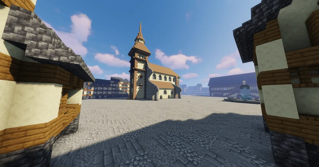 Voici à quoi ressemble la ville de Mulhouse sur Minecraft !