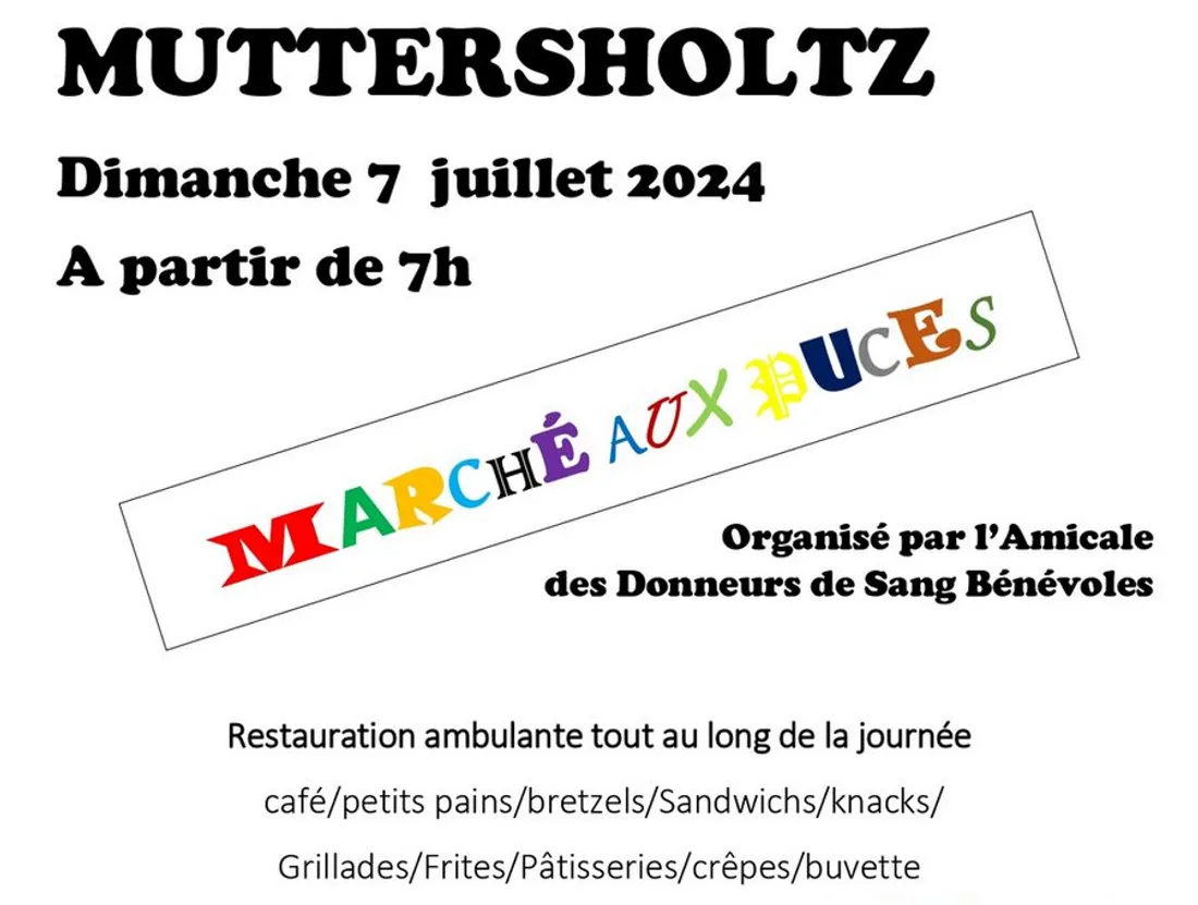 Grand marché aux puces : 26ème édition