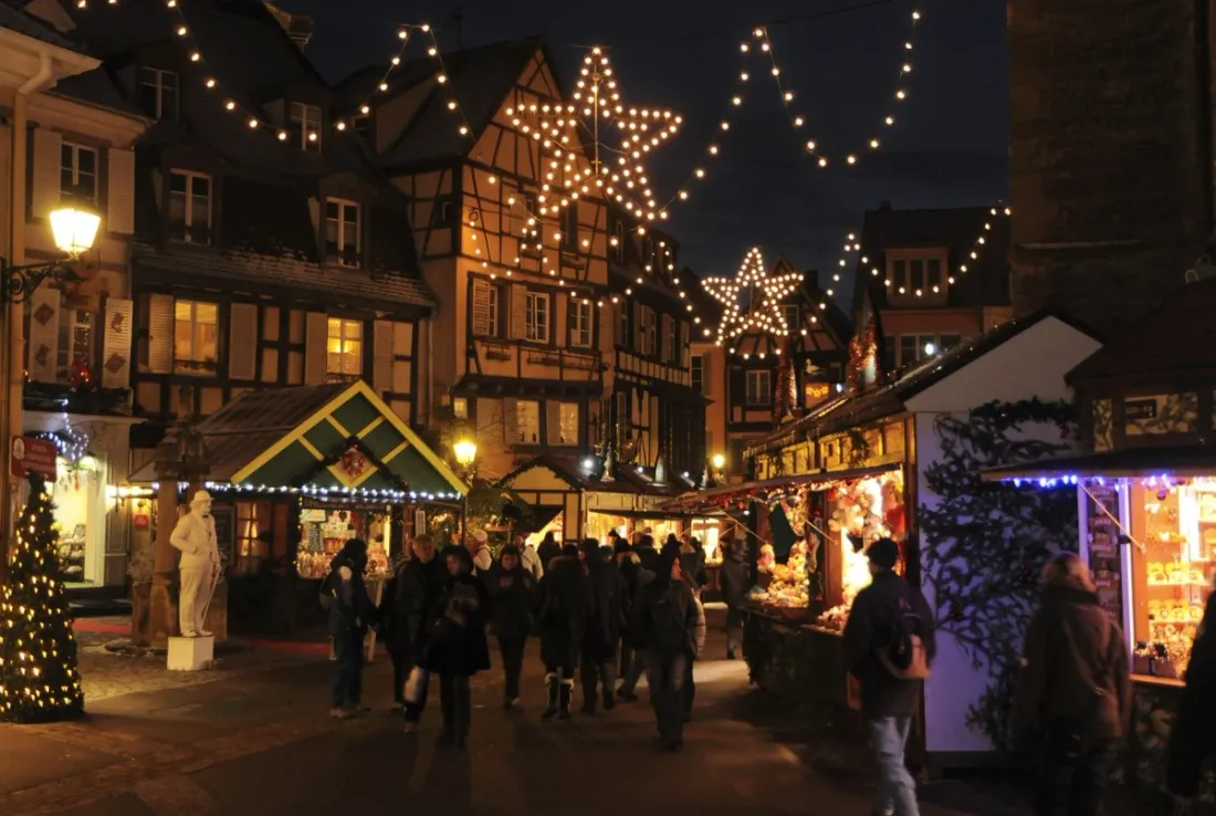 Pour les Alsaciens, il est conseillé de venir en semaine et en train au marché de Noël de Colmar
