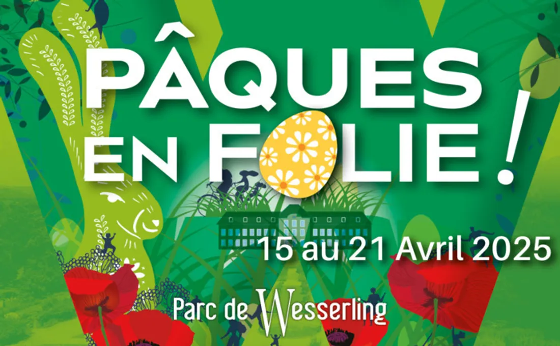 Pâques en Folie ! Venez fêter Pâques au parc de Wesserling !