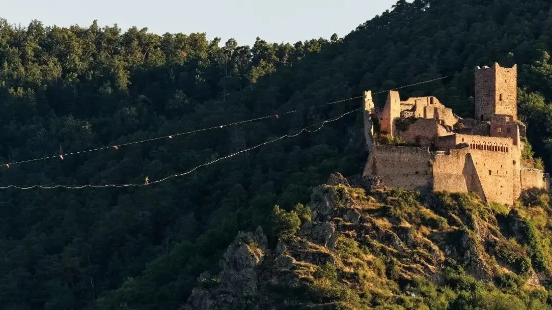 Le sport extrême a été pratiqué sur les hauteurs de Ribeauvillé