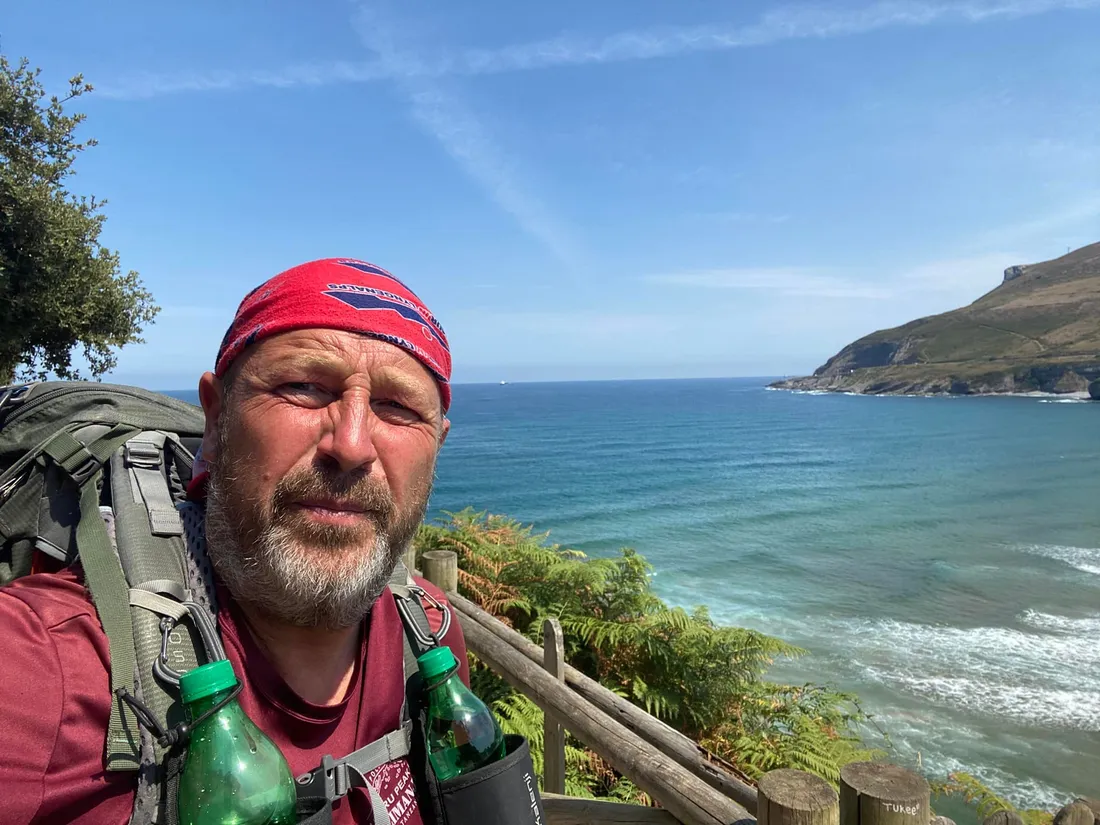 Gaëtan "vit" et marche entre Paris et Dakar