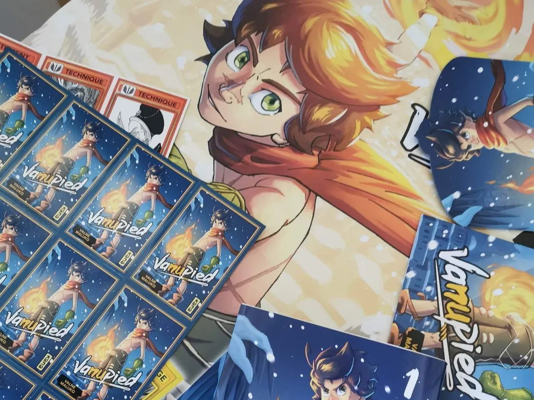 Vanupied un manga réalisé par Valne et Maluko, deux Strasbourgeois