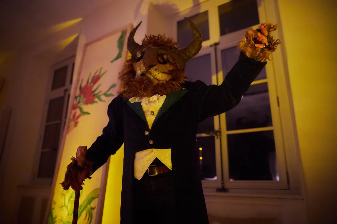 "La Belle et la Bête" est le thème 2022 de Noël au jardin à Wesserling