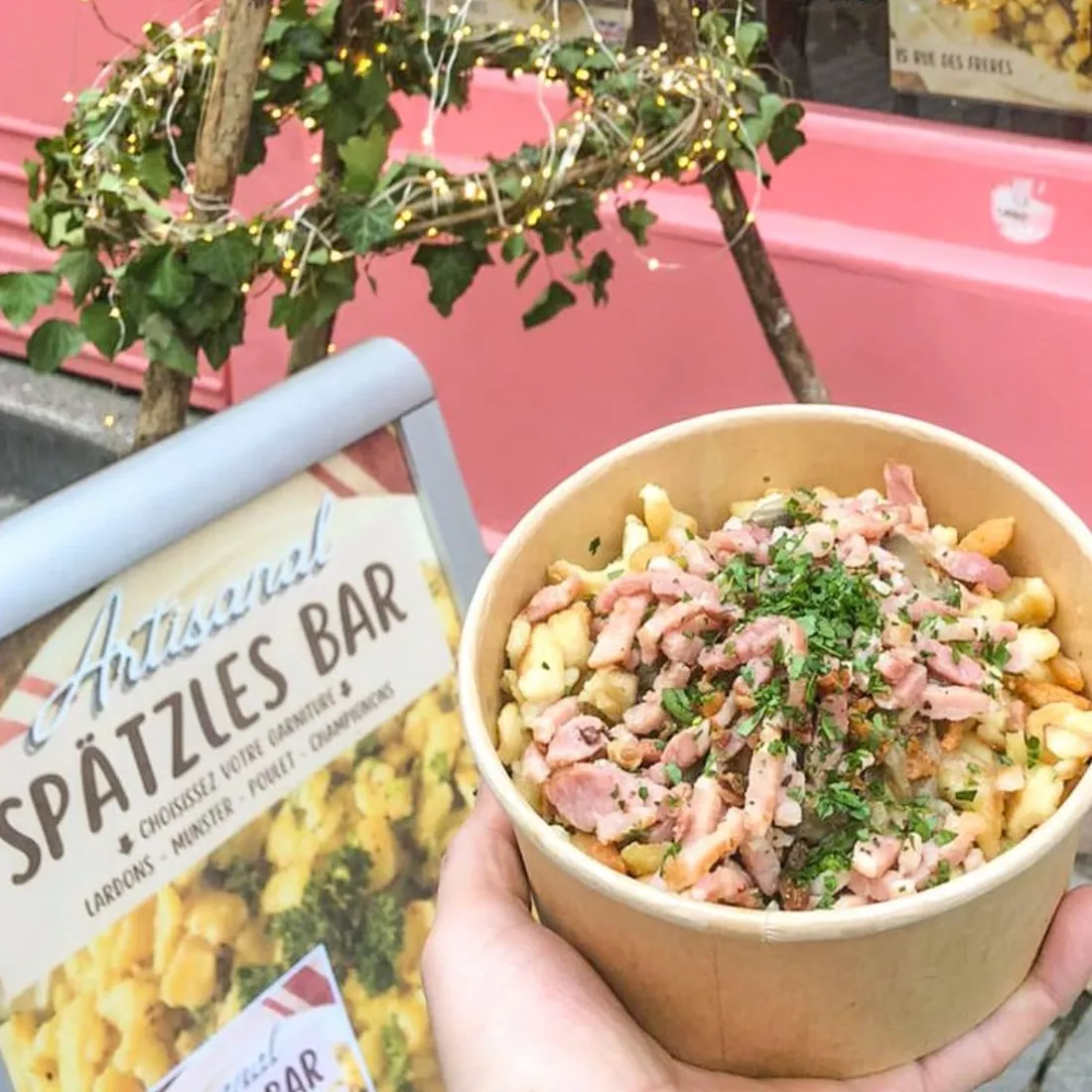 Le Spätzle bar a ouvert à Strasbourg