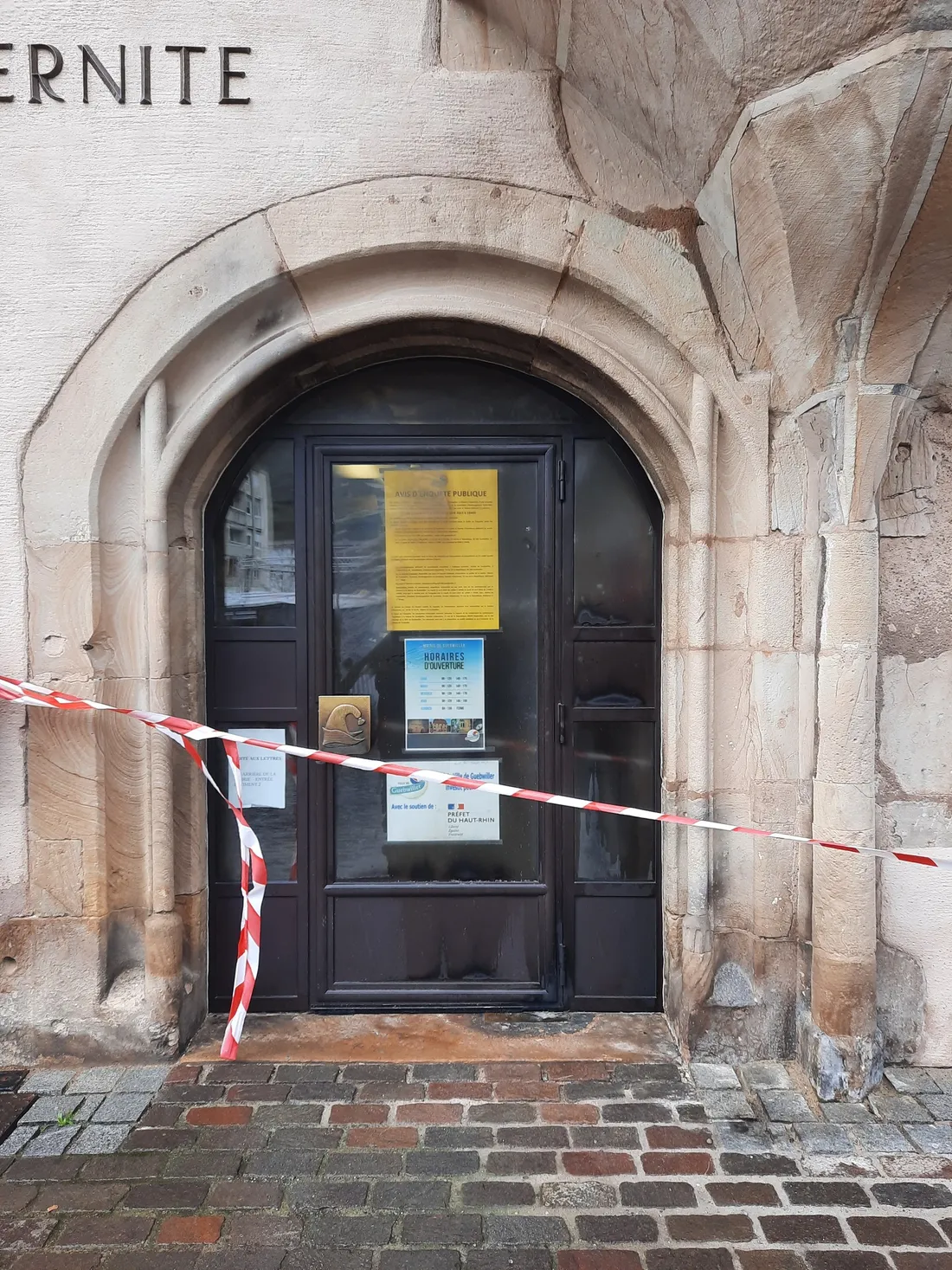 Deux bâtiments ont été touchés à Guebwiller, dont l'Hôtel de Ville