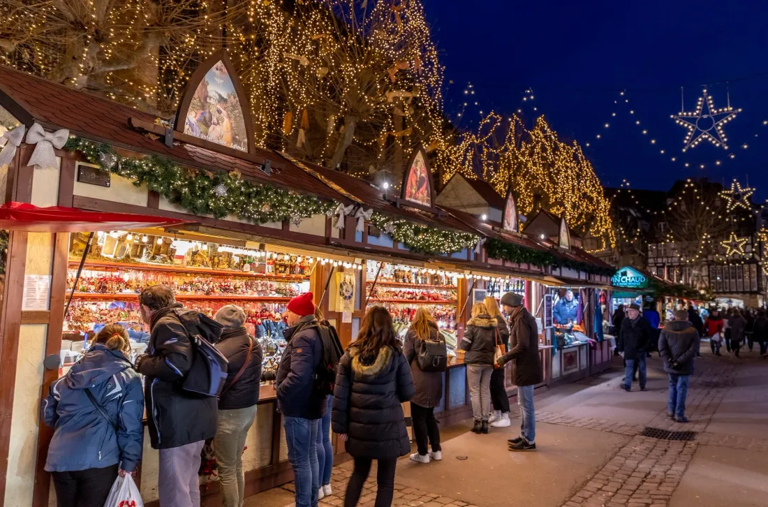 Cette année, on retrouvera 25 kilomètres de guirlandes illuminées dans Colmar !
