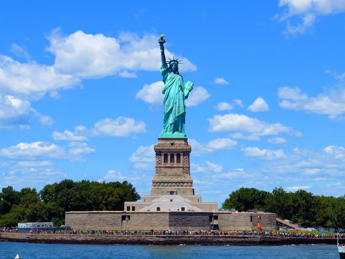 La statue de la liberté de New-York a été conçue par le Colmarien Bartholdi en 1886 