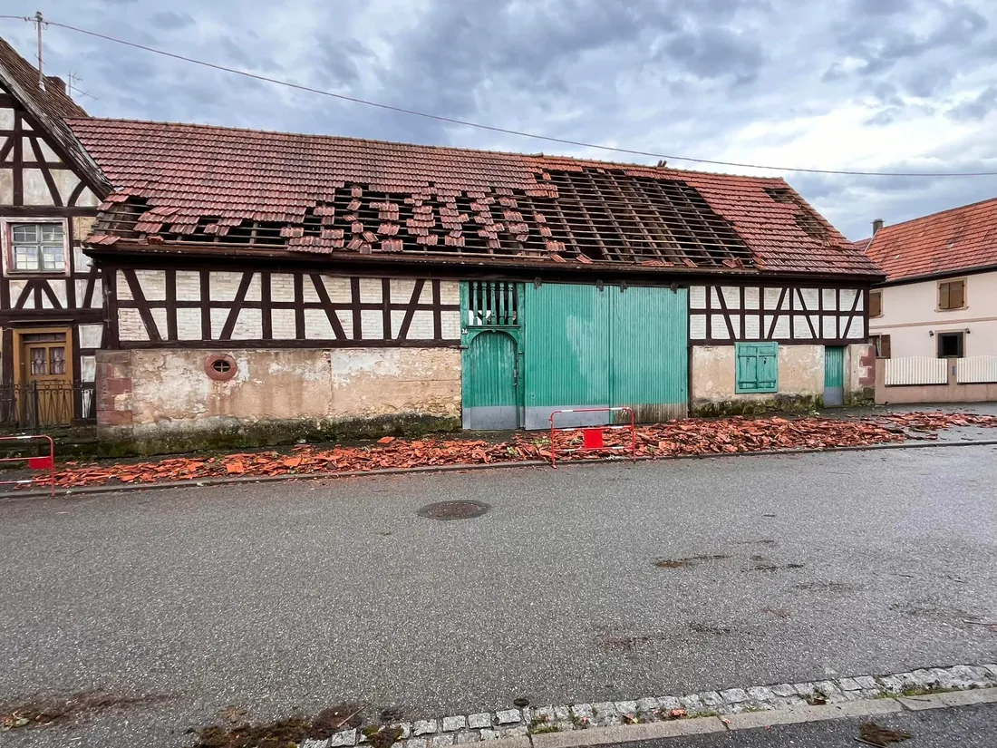 La tornade est passée dans Batzendorf ce mardi soir