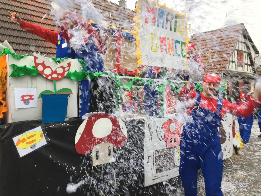 Carnaval, c'est la fête et les confettis