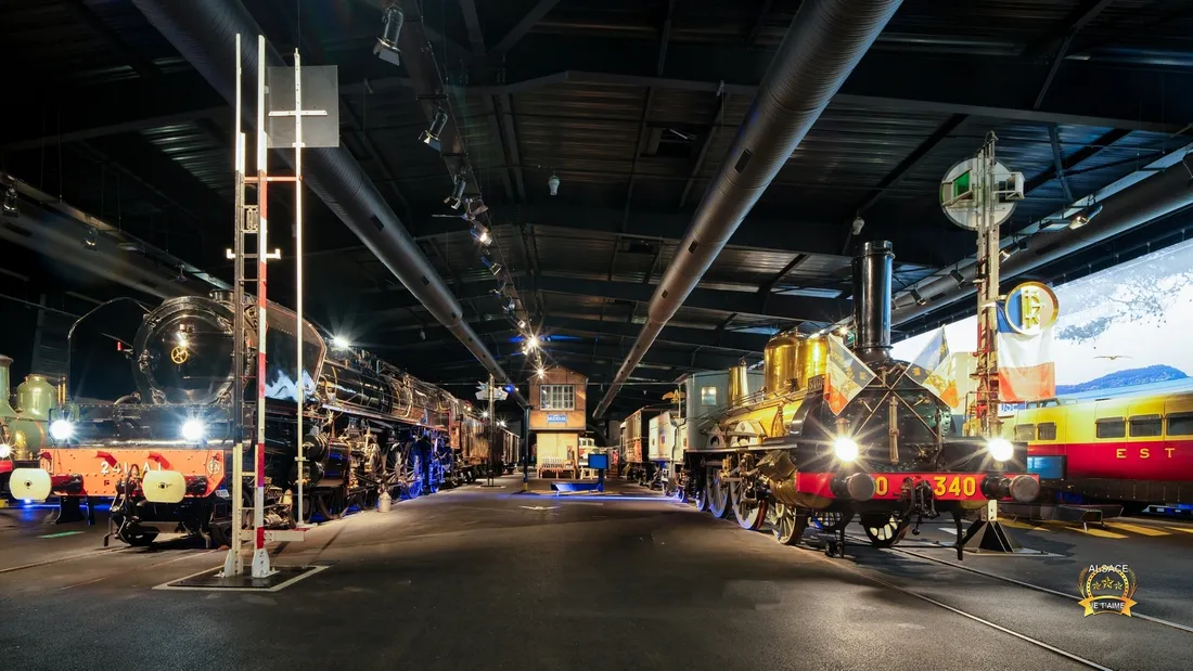 La Cité du Train fait partie des sites touristiques les mieux notés dans le Grand-Est