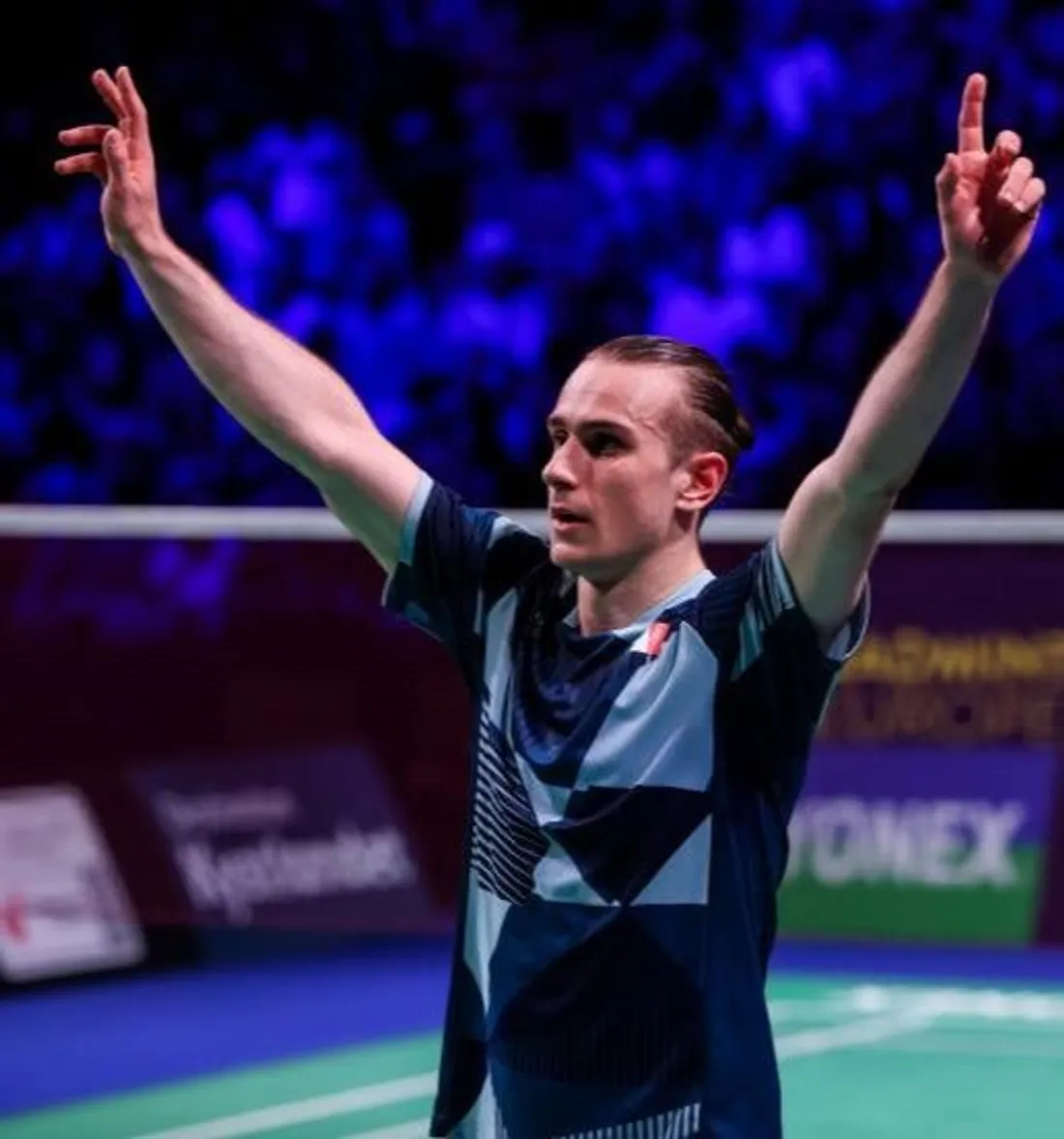 Alex Lanier est devenu Champion d'Europe de badminton le 13 avril 