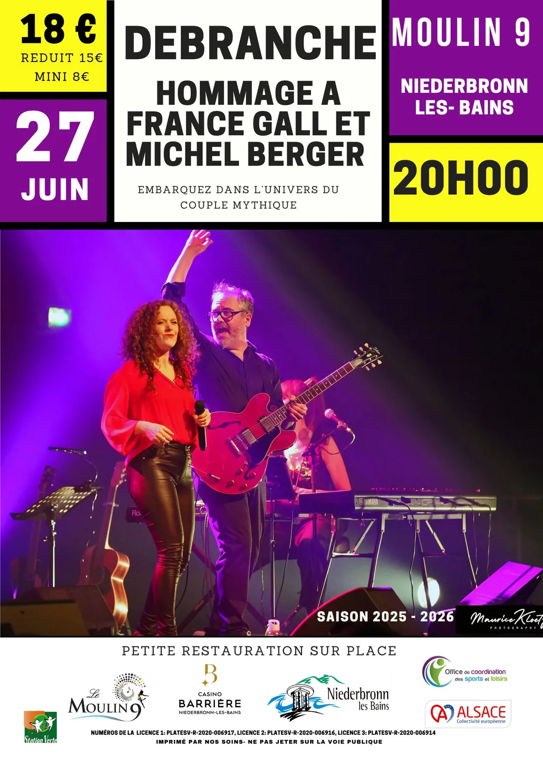 "DÉBRANCHE" Hommage à France Gall et Michel Berger