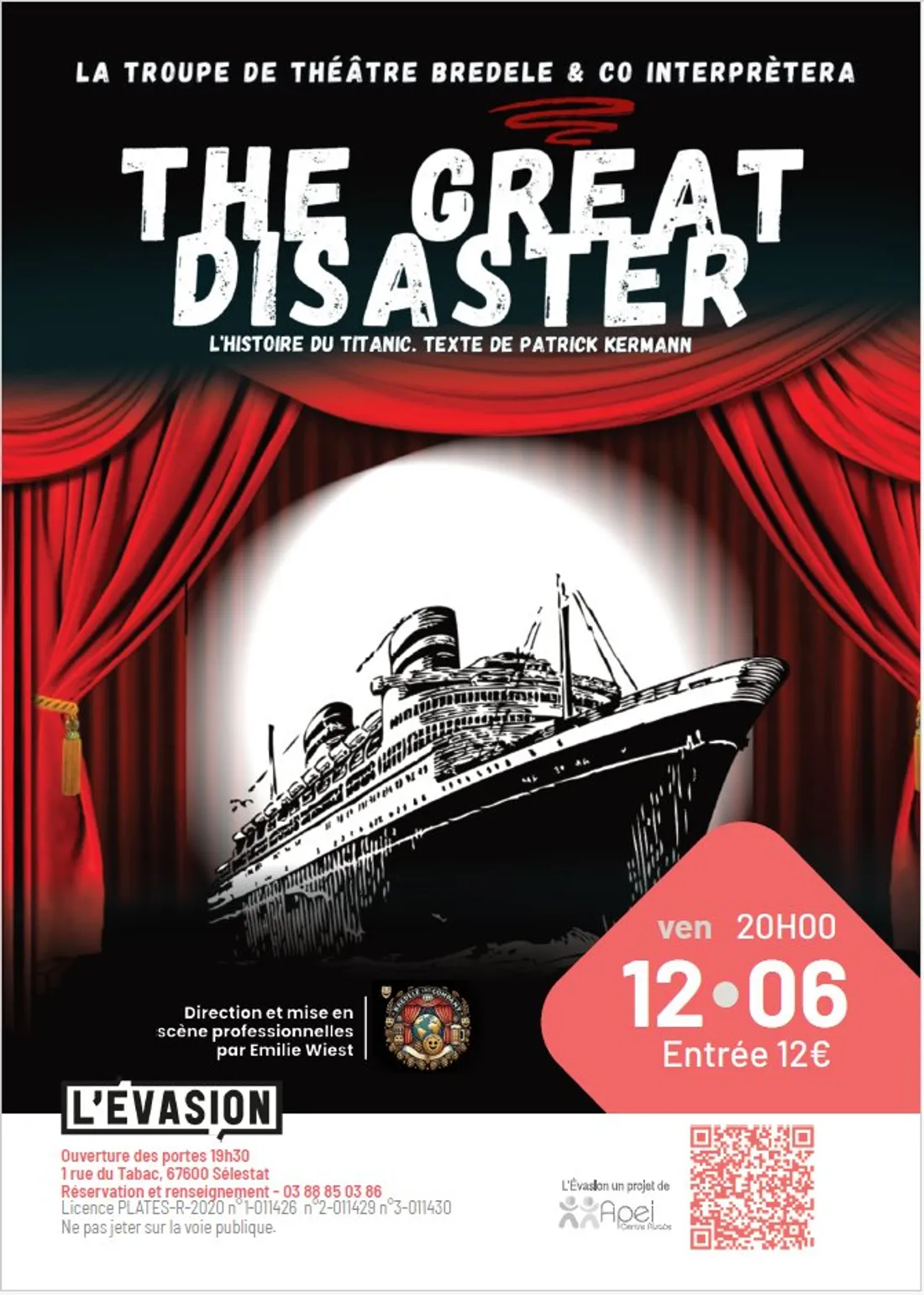 Théâtre : The great disaster