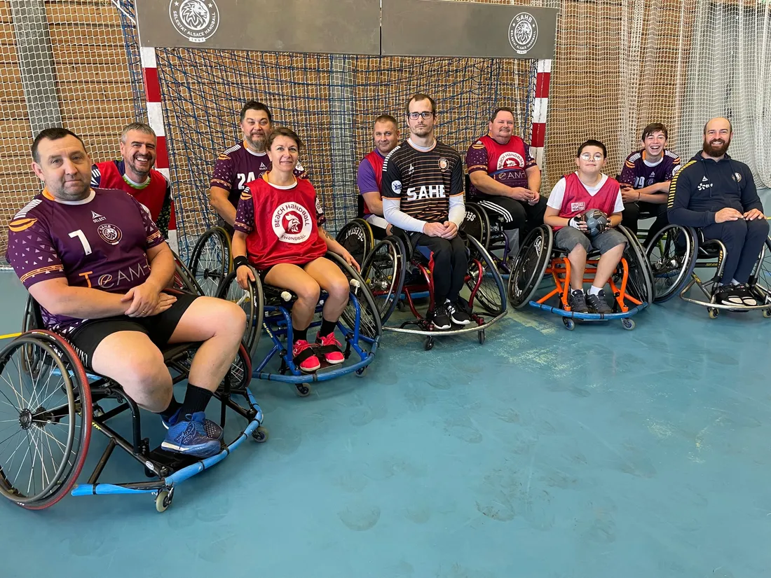L'équipe de hand fauteuil du SAHB est toujours à la recherche de nouveaux joueurs